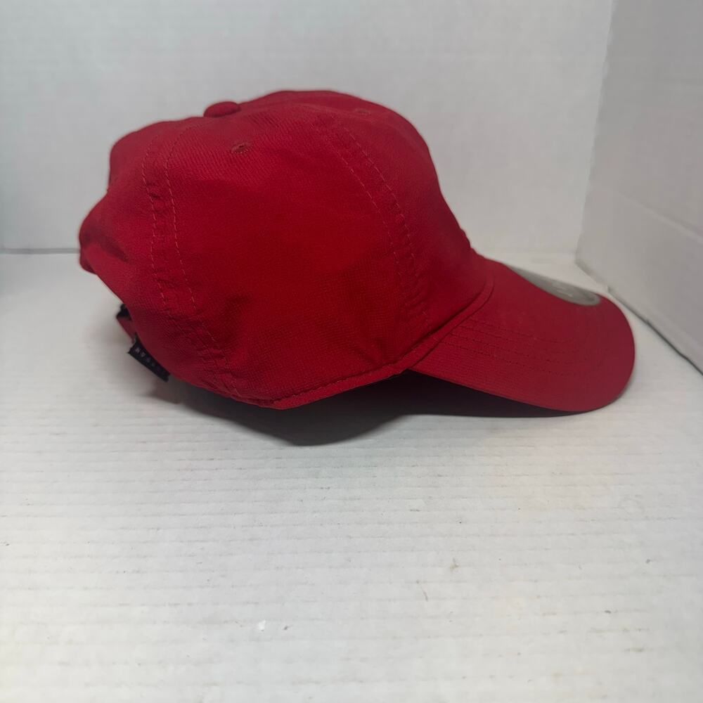 Michael Jordan Youth Hat Adjustable Snapback Red Black Embroidered Jumpman Logo - Picture 5 of 11